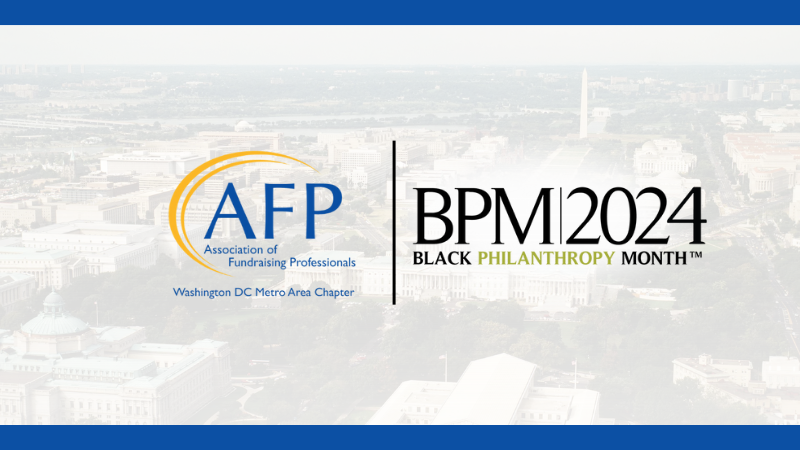 AFPDC and Black Philanthropy Month Banner